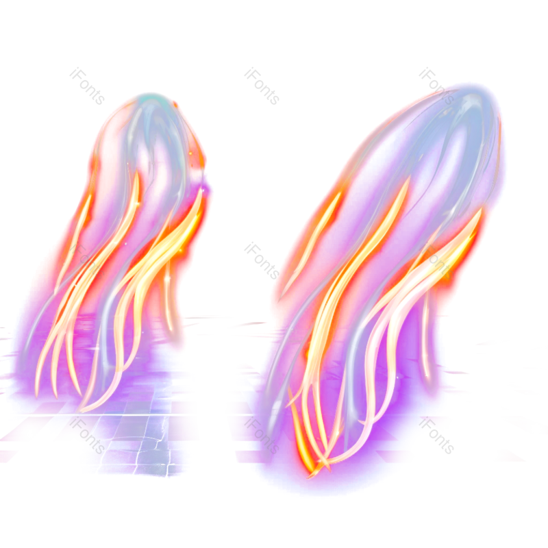 曲线图片,机器人元素,波浪线PNG,光线免抠素材